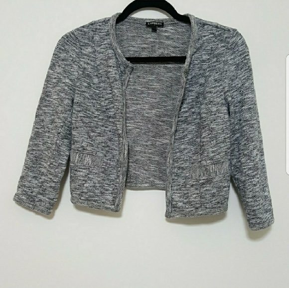 Express Jackets & Blazers - Barely Worn Express Cropped Cardigan